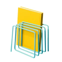 Boutiques de musées Art De La Maison|Design-Porte-revues en métal Bleu - Block Design