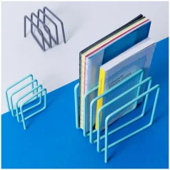 Boutiques de musées Art De La Maison|Design-Porte-revues en métal Bleu - Block Design