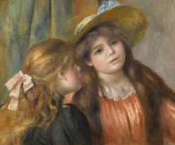 Outlet Boutiques de musées Portrait de deux fillettes (panneaux acryliques)