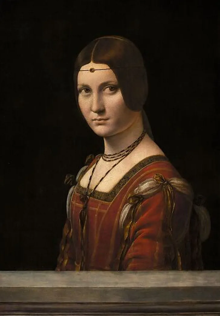 Discount Boutiques de musées Portrait de femme, dit à tort La Belle Ferronnière (panneaux acryliques)