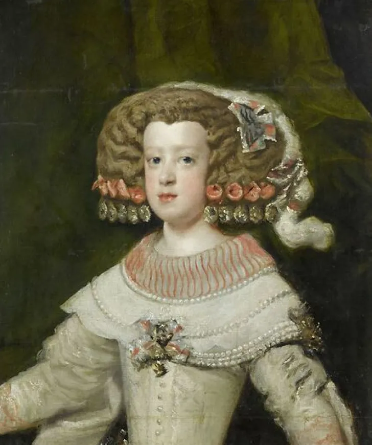 Discount Boutiques de musées Portrait de l'Infante Marie-Thérèse, future reine de France (1638-1683) (toiles encadrées)