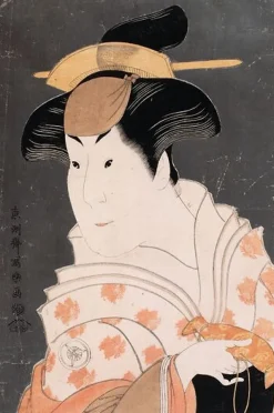 Boutiques de musées Panneaux Acryliques|Toiles Encadrées-Portrait de l'onnagata Iwai Hanshirô IV dans le rôle de Shigenoi (panneaux acryliques)