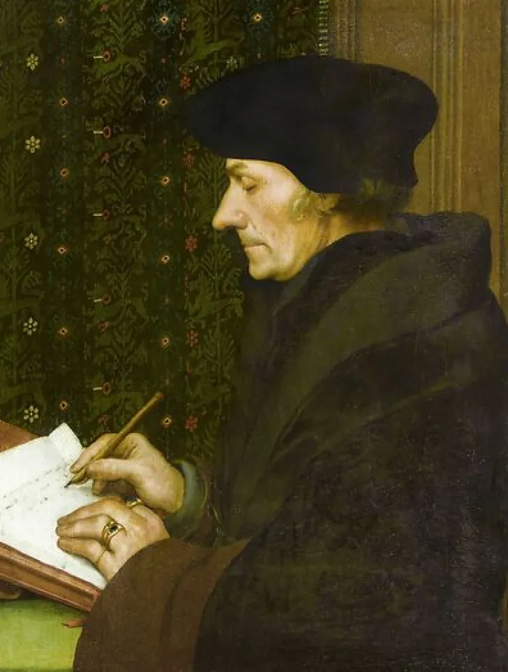 Best Boutiques de musées Portrait d'Érasme écrivant (toiles encadrées)