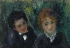 Boutiques de musées Portrait d'un jeune homme et d'une jeune fille (panneaux acryliques)