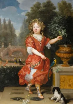 Boutiques de musées Affiches D'Art|Affiches D'Art Encadrées-Portrait présumé de Mademoiselle de Blois (affiches d'art)