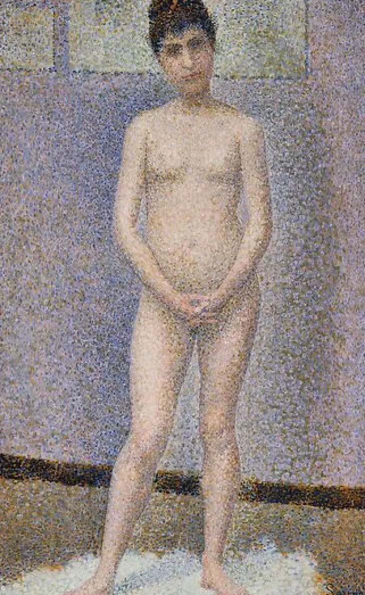 Boutiques de musées Panneaux Aluminium|Toiles Encadrées-Poseuse de face (panneaux aluminium)