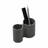 Boutiques de musées Accessoires De Bureau-Pot à crayons duo - Anthracite - bFRIENDS - Bene