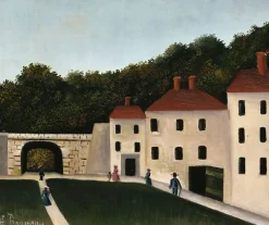 Discount Boutiques de musées Promeneurs dans un parc (panneaux aluminium)