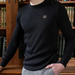 Clearance Boutiques de musées Pull noir Napoléon - Maison Broussaud