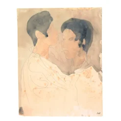 Boutiques de musées Reproduction Auguste Rodin - Deux profils cambodgiens