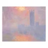 Boutiques de musées Affiches Et Reproductions-Reproduction Claude Monet - Londres, le Parlement. Trouée de soleil dans le brouillard, 1904 - 24x30cm