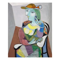Discount Boutiques de musées Reproduction Pablo Picasso - Portrait de Marie-Thérèse, 1937 - 24x30cm