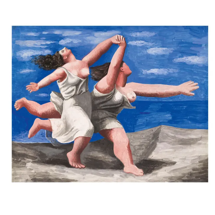 Boutiques de musées Affiches Et Reproductions-Reproduction Pablo Picasso - Deux femmes courant sur la plage (La course), 1922 - 24x30cm