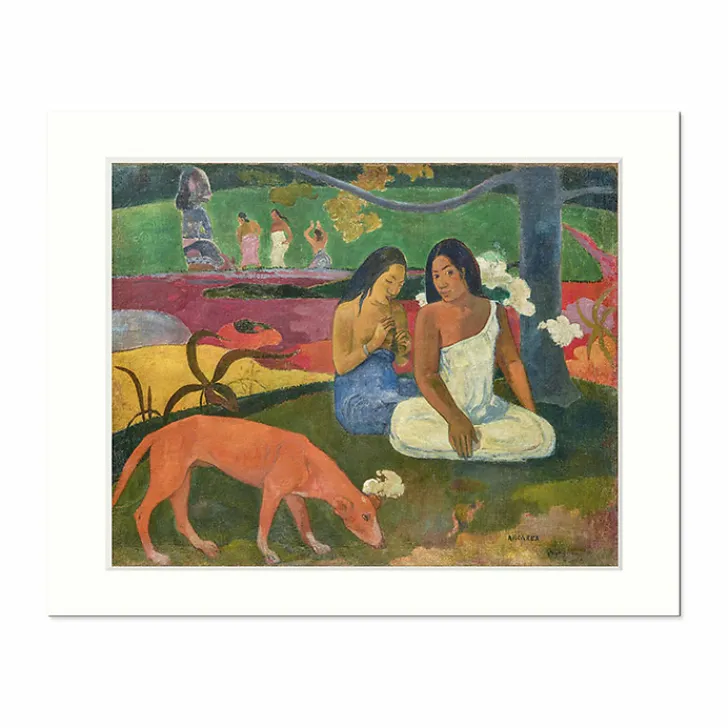 Boutiques de musées Reproduction sous Marie-Louise Paul Gauguin - Arearea, 1892