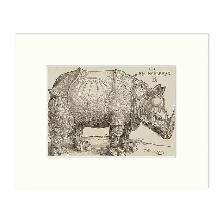 Outlet Boutiques de musées Reproduction sous Marie-Louise Albrecht Dürer - Le rhinocèros, 1515