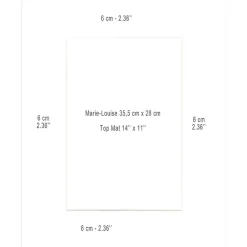 Outlet Boutiques de musées Reproduction sous Marie-Louise Vincent van Gogh - L'Église d'Auvers-sur-Oise, 1890