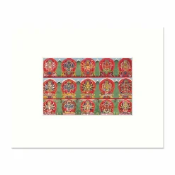 Boutiques de musées Affiches Et Reproductions-Reproduction sous Marie-Louise - Les cinq Pansharaksha de trois manières différentes