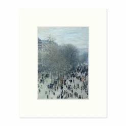 Boutiques de musées Affiches Et Reproductions-Reproduction sous Marie-Louise Claude Monet - Boulevard des Capucines, 1873-1874