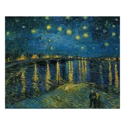 Hot Boutiques de musées Reproduction Vincent van Gogh - La nuit étoilée, 1888 - 24x30cm