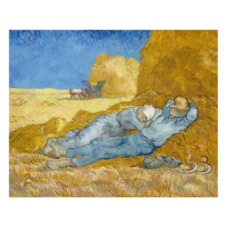 Sale Boutiques de musées Reproduction Vincent van Gogh - La Méridienne dit aussi La sieste, 1889-1890 - 24x30cm