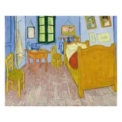 Boutiques de musées Affiches Et Reproductions-Reproduction Vincent van Gogh - La chambre à Arles, 1889 - 24x30cm