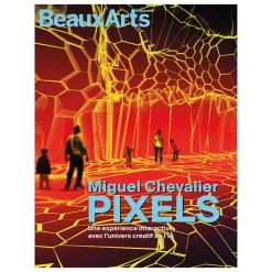 Boutiques de musées Revues-Revue Beaux Arts Hors-Série / Miguel Chevalier - Pixels. Une expérience interactive avec l'univers créatif de l'IA - Grand Palais Immersif