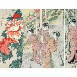 Best Boutiques de musées Roses, pivoines et iris par les grands maîtres de l'estampe japonaise