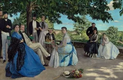 Boutiques de musées Toiles Encadrées|Panneaux Aluminium-Réunion de famille (toiles encadrées)