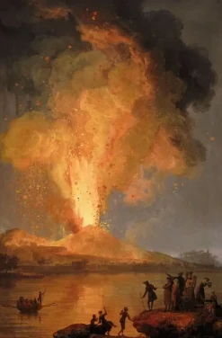 Boutiques de musées Panneaux Aluminium|Panneaux Acryliques-Éruption du Vésuve (détail) (panneaux aluminium)