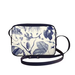 Boutiques de musées Sacs, Tote Bags-Sac à main bleu Herbier du roi - Maison Baluchon