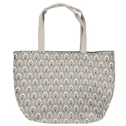 Boutiques de musées Sacs, Tote Bags-Sac cabas Art Nouveau Paon rose - 35 x 40 cm