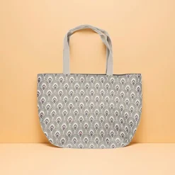 Boutiques de musées Sacs, Tote Bags-Sac cabas Art Nouveau Paon rose - 35 x 40 cm