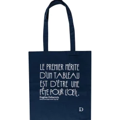 Boutiques de musées Sacs, Tote Bags-Sac Citation - Journal d'Eugène Delacroix, 22 juin 1863