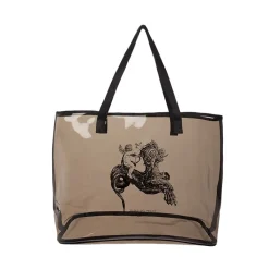 Hot Boutiques de musées Sac en plastique transparent Le trésor du dauphin - Cupidon - Musée du Prado