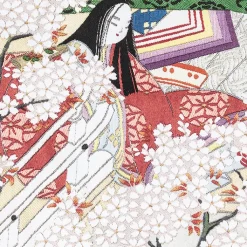 Boutiques de musées Sacs, Tote Bags-Sac Itarô Yamaguchi - Dit du Genji - La rivière aux bambous