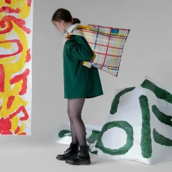 Boutiques de musées Sacs, Tote Bags-Sac Piet Mondrian - New York City 3 recyclé - 50 x 42cm - Loqi