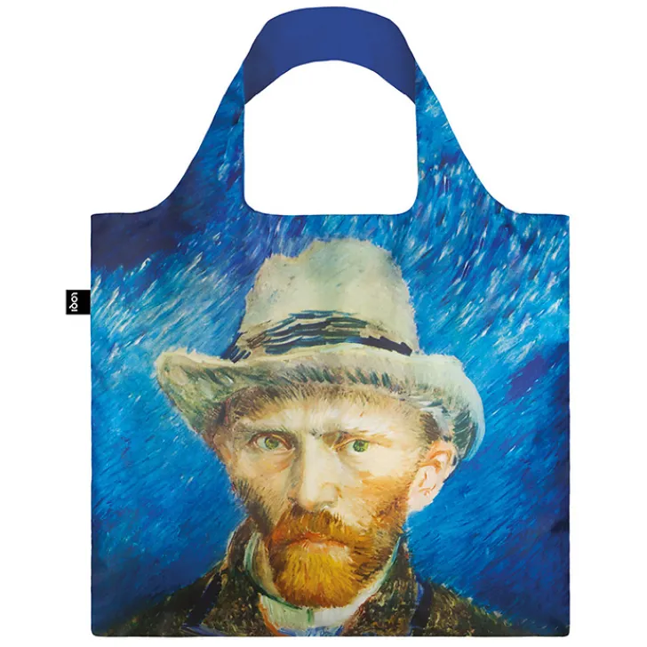 Boutiques de musées Sacs, Tote Bags-Sac Van Gogh Autoportrait au chapeau de feutre - Loqi