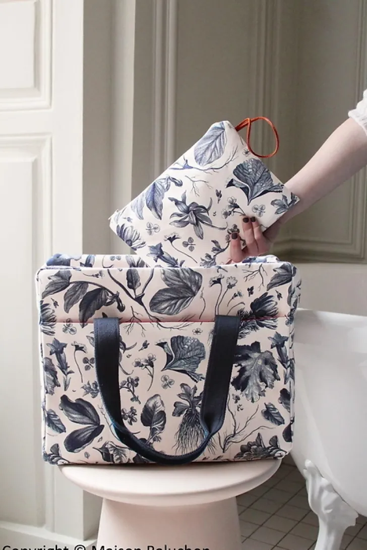 Boutiques de musées Sacs, Tote Bags-Sac week-end Herbier du Roi - Maison Baluchon