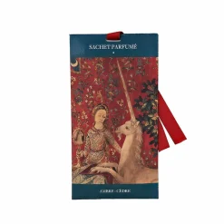 Boutiques de musées Senteurs-Sachet parfumé Ambre et cèdre La Dame à la licorne - La vue