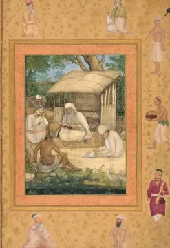 Discount Boutiques de musées Saint homme et ses disciples étudiant un texte sacré (panneaux acryliques)