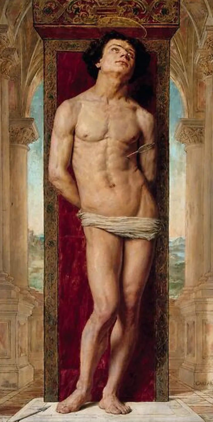 Boutiques de musées Panneaux Acryliques|Toiles Encadrées-Saint Sébastien (panneaux acryliques)