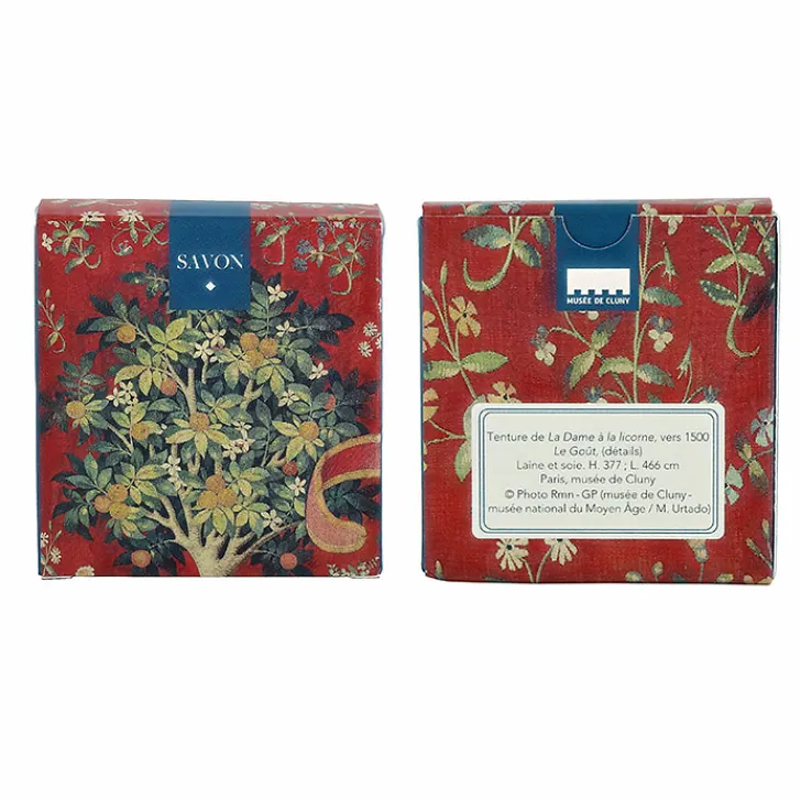 Boutiques de musées Corps & Bain-Savon parfumé Orange La Dame à la licorne - Le Goût