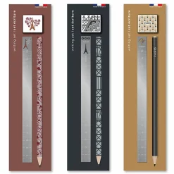 Boutiques de musées Écriture-Set écriture Tour Eiffel Floral - tout simplement,