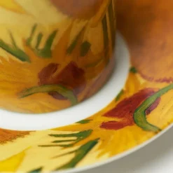 Boutiques de musées Art De La Table-Set expresso Vincent van Gogh - Les tournesols - Van Gogh Museum Amsterdam®