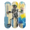 Boutiques de musées Design|Art De La Maison-Skateboards Triptyque Jean-Michel Basquiat - Warrior, 1982 - The Skateroom