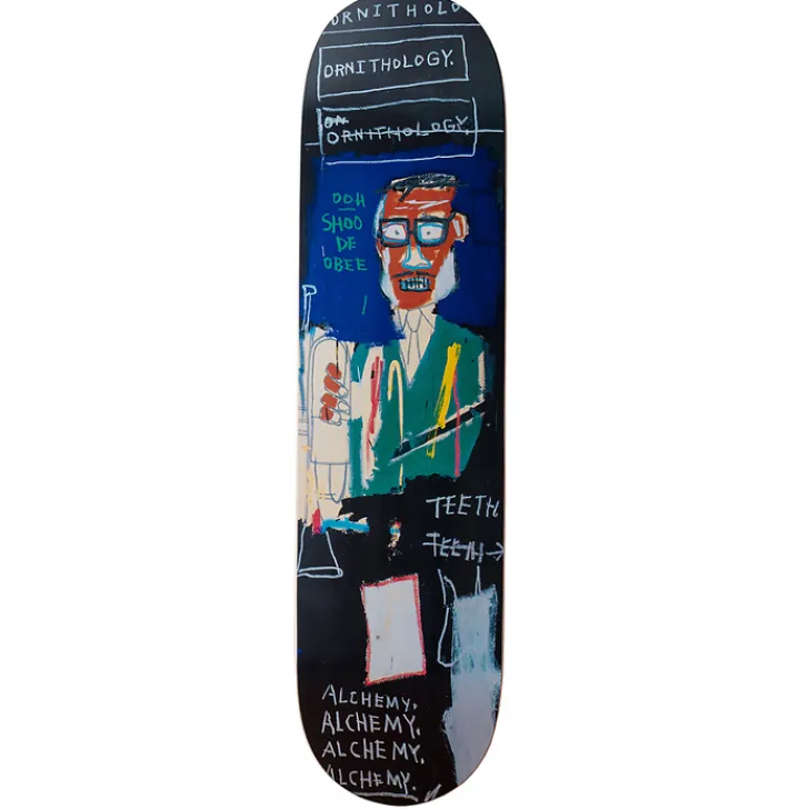 Online Boutiques de musées Skateboards triptyque Jean-Michel Basquiat Horn Players - The Skateroom