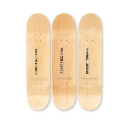 Boutiques de musées Design|Art De La Maison-Skateboards Triptyque Robert Indiana - Great American Love - The Skateroom