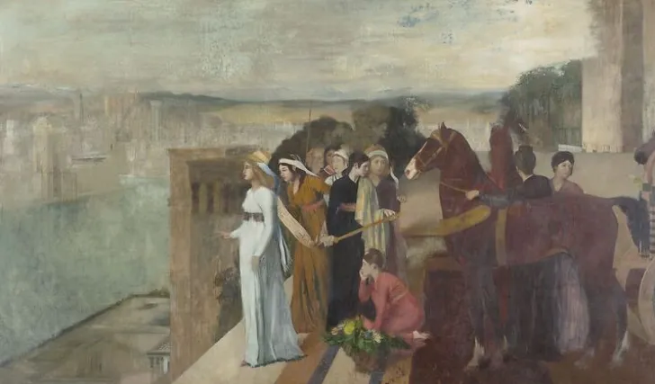 Outlet Boutiques de musées Sémiramis construisant Babylone (affiches d'art)