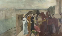 Boutiques de musées Affiches D'Art Encadrées|Toiles Encadrées-Sémiramis construisant Babylone (affiches d'art encadrées)