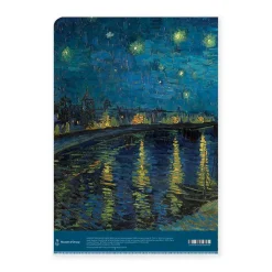 Best Boutiques de musées Sous-chemise A4 Vincent van Gogh - La Nuit étoilée, 1888